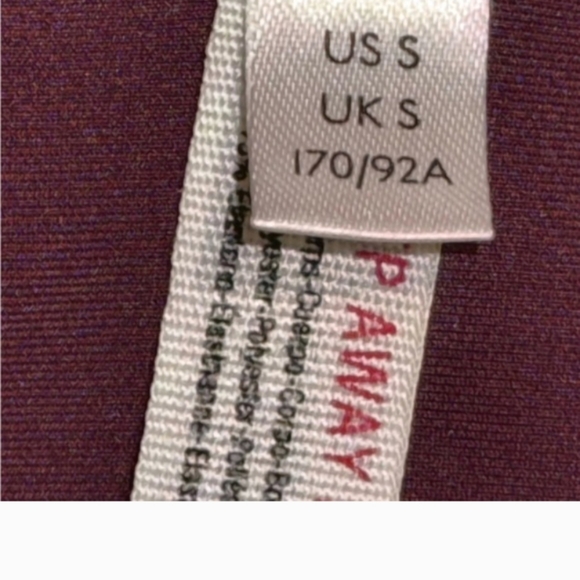 [Intimately free people] Brianna Longline Underwire Bra - Crimson - S - Picture 9 of 9